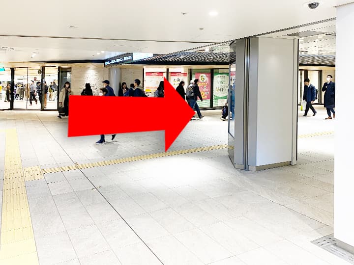 JR大阪駅からの道順-3