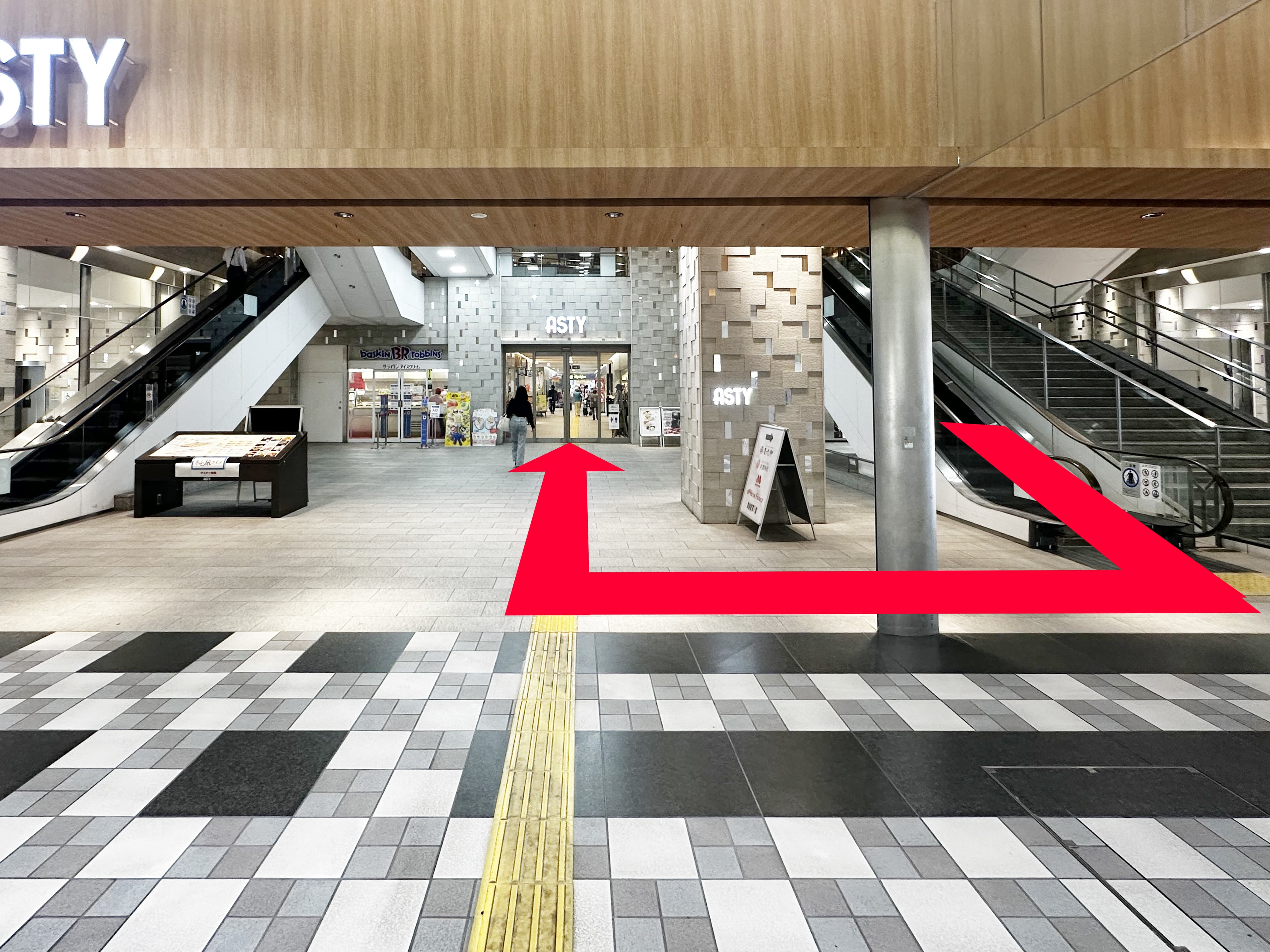 JR岐阜駅からの道順-2