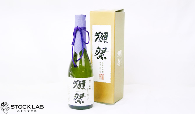 獺祭 遠心分離 二割三分 720mlボトル全体