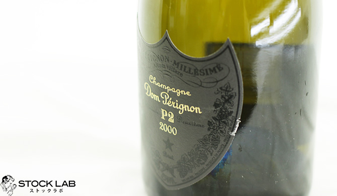 ドンペリ P2のラベルアップ