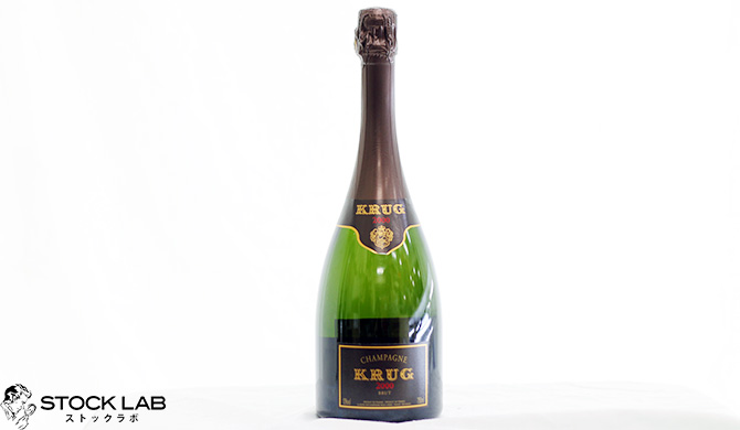 クリュッグ ヴィンテージボトル全体