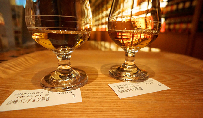 山崎ミズナラ試飲