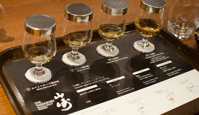 山崎ホワイトオーク試飲