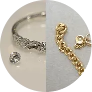 石取れ・チェーン切れ・不足部品状態の例