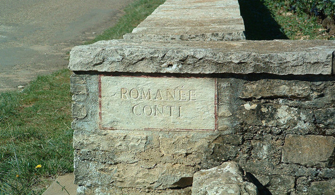 ロマネコンティの歴史的ブドウ畑
