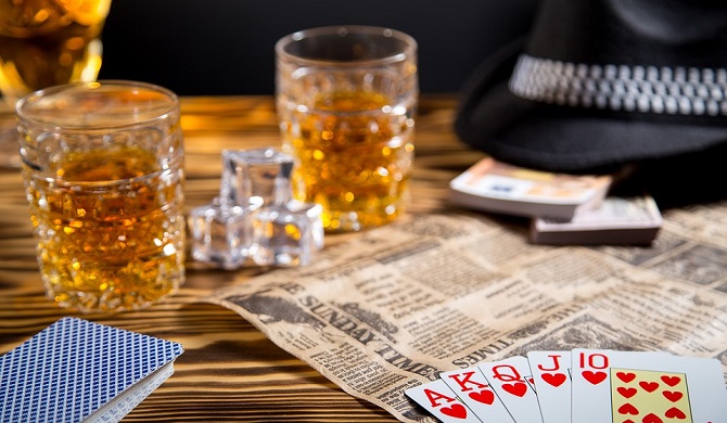 ウイスキーとポーカー