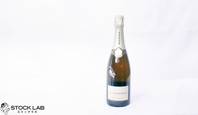 ルイ・ロデレール・ブリュット・プルミエのボトル全体