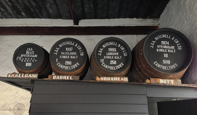 スプリングバンクの樽イメージ