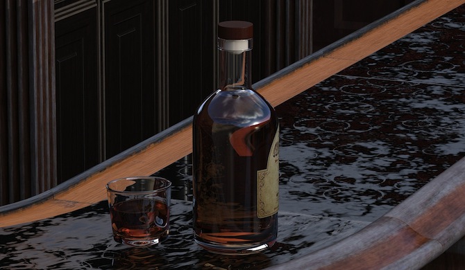 渋い雰囲気のウイスキー