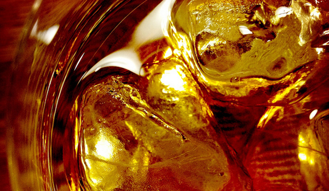 バーボンのアップ