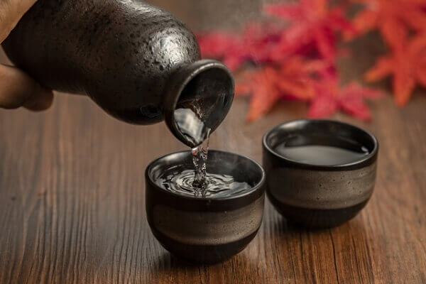 チョコレート　日本酒