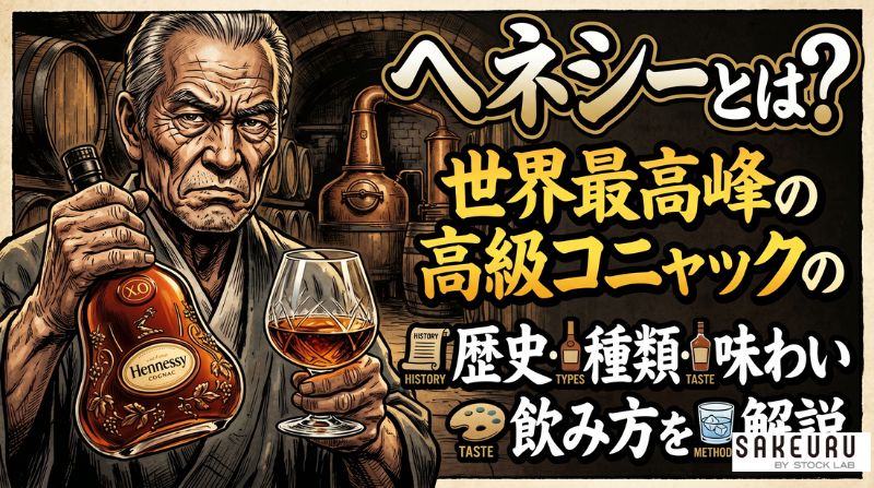 ヘネシーとは？世界最高峰の高級コニャックの歴史・種類・味わい・飲み方を解説